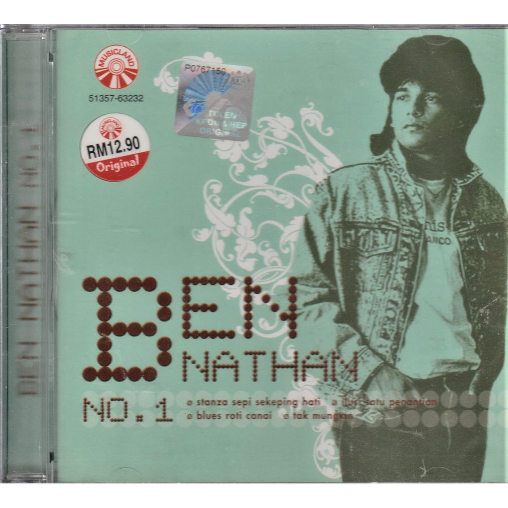 CD - Ben Nathan no.1 - Stanz Sepi Sekeping Hati / Ilusi Satu Penantian / Blues Roti Canai / Tak Mungkin