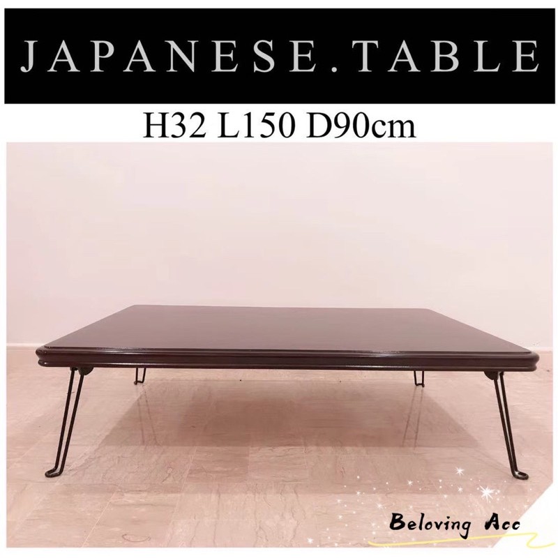 Japanese table Meja Jepun Meja Lipat JTP 15090 Shopee 