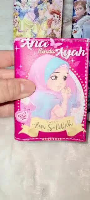  Frozen  SOFIEA ANNA SOLEHAH DISNEYY PRINCESS kid wallet 