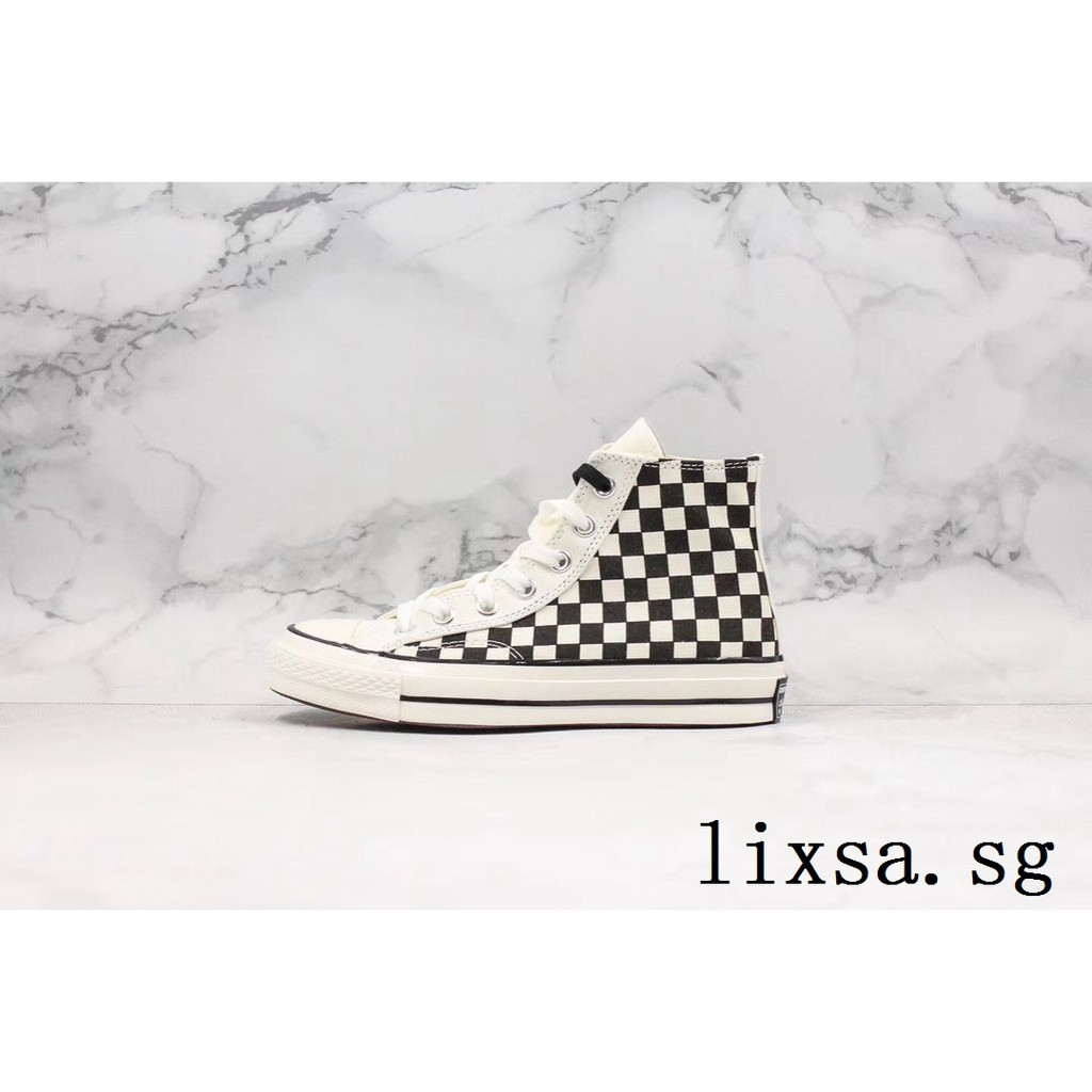 converse checkerboard shoes