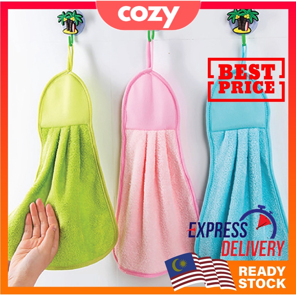 Super Absorbent Hanging Home Hand Kitchen Towel Cotton Premium Tuala