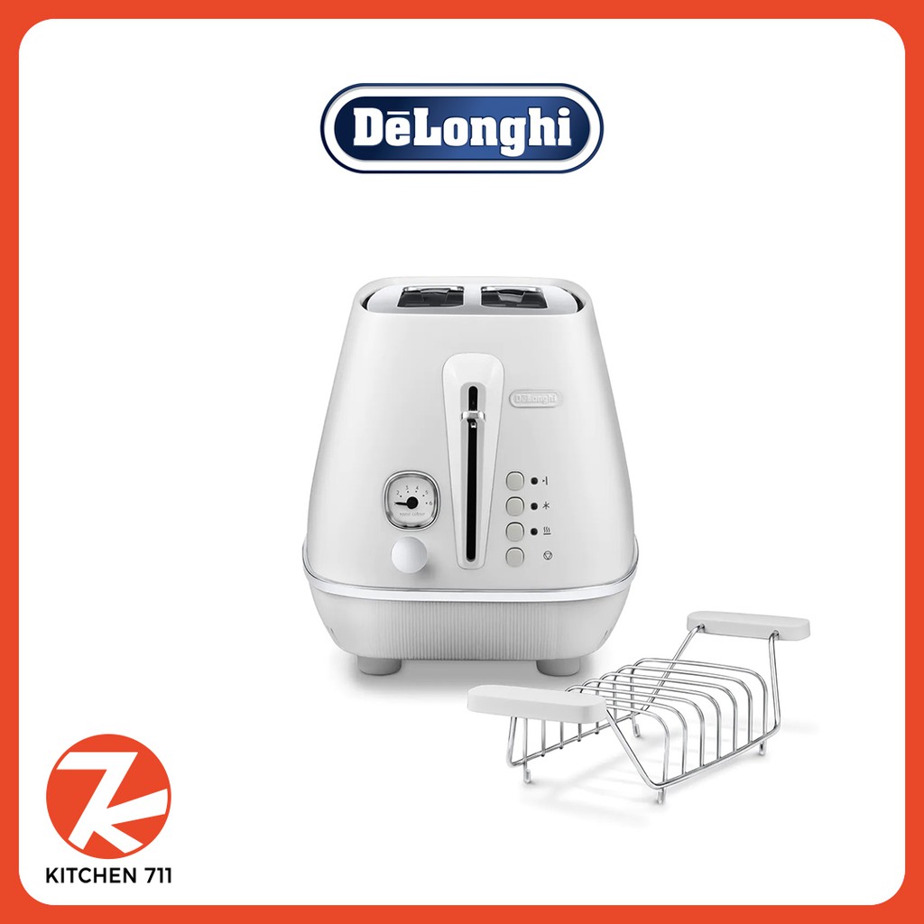 DELONGHI Toaster Distinta Moments CTIN2103.W (White) Shopee Malaysia
