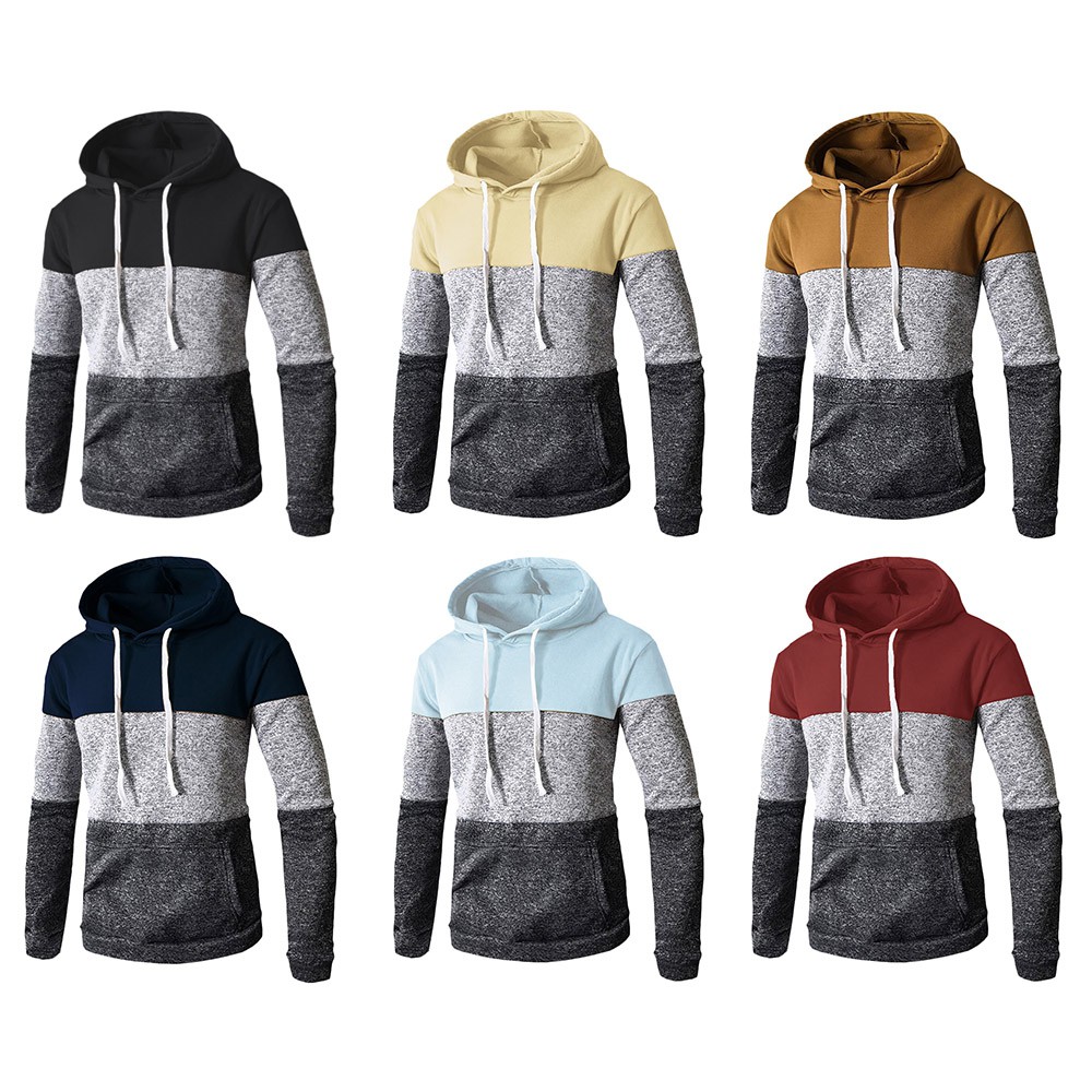 three color hoodie
