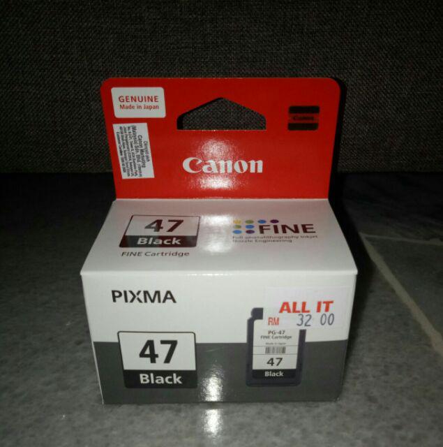 Canon Pg47   Pg 47   Pg-47 Black Ink Cartridge 