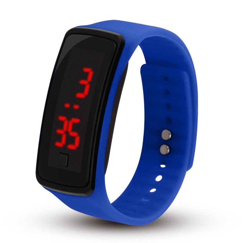 silicone led watch
