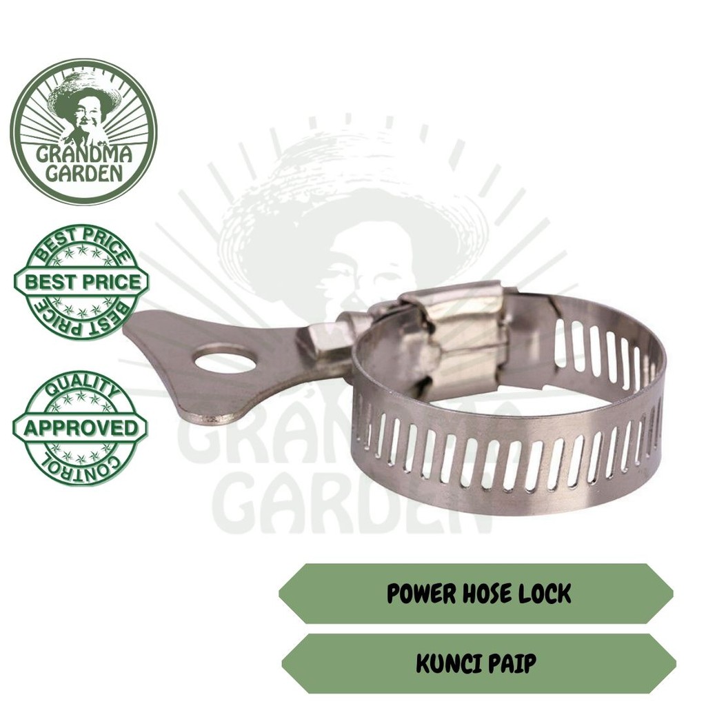 👵BELI 10 FREE 1👵 STAINLESS STEEL DRIVE HOSE CLAMP / ADJUSTABLE GARDEN