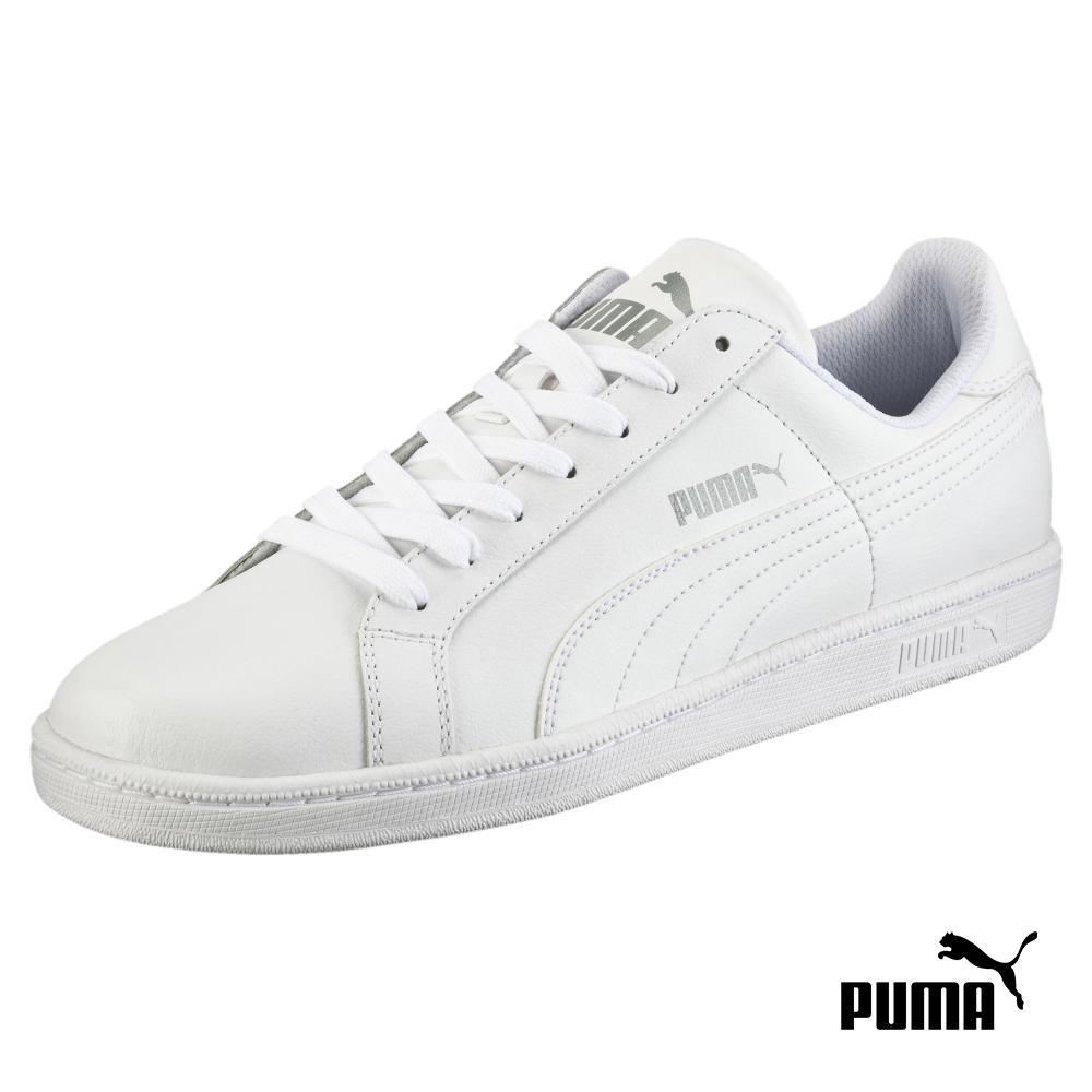 puma smash leather trainers