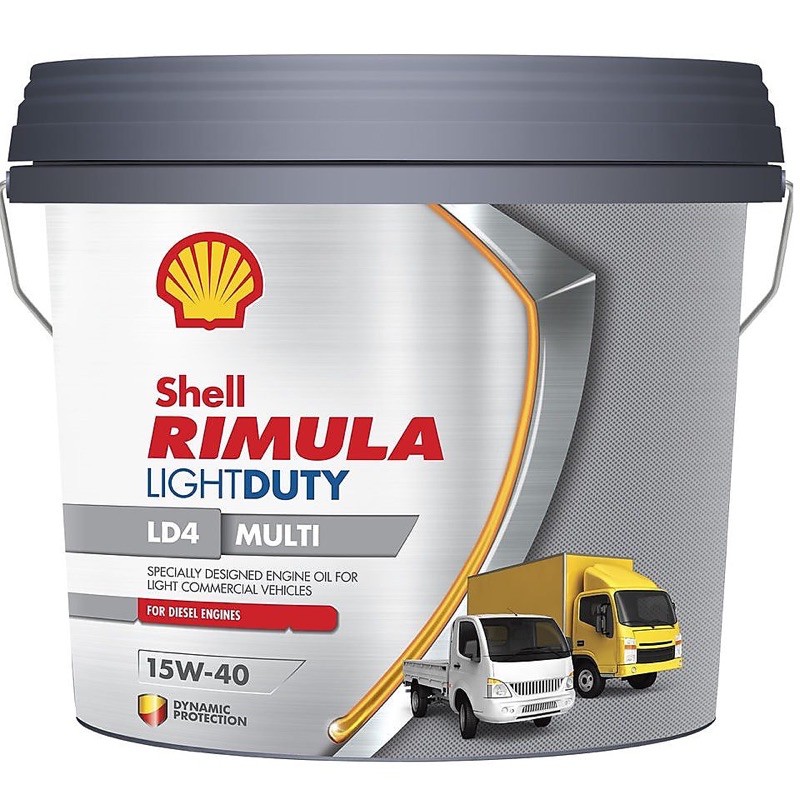 Shell Rimula Light Duty LD4 Multi 15W40 7.5L - 100% ORIGINAL (READY ...