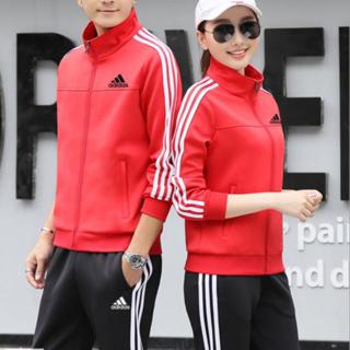 matching couple adidas tracksuit