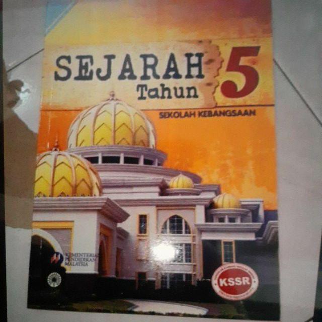 Sejarah tahun  5  sekolah kebangsaan buku  teks  kssr Shopee 