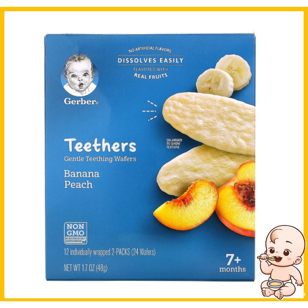 Gerber Teether 7+ Months Banana Peach Exp 4/2023 Shopee Malaysia