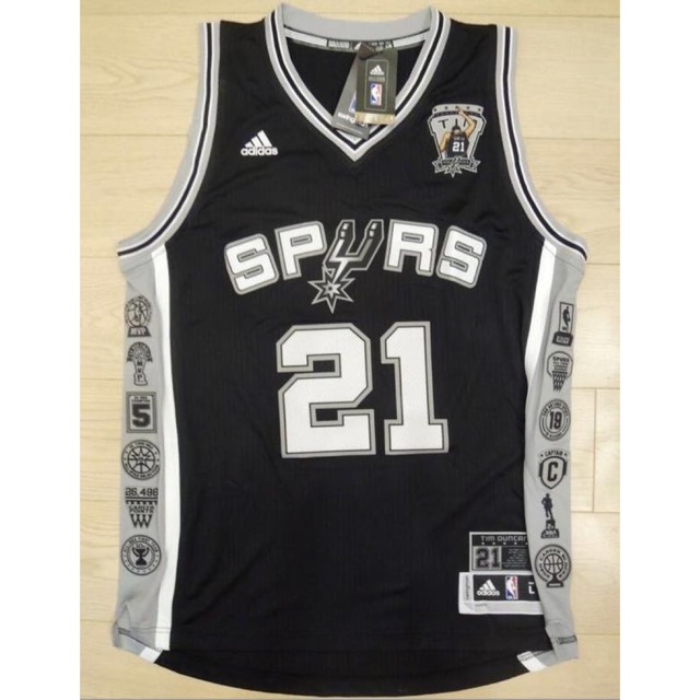 spurs duncan jersey