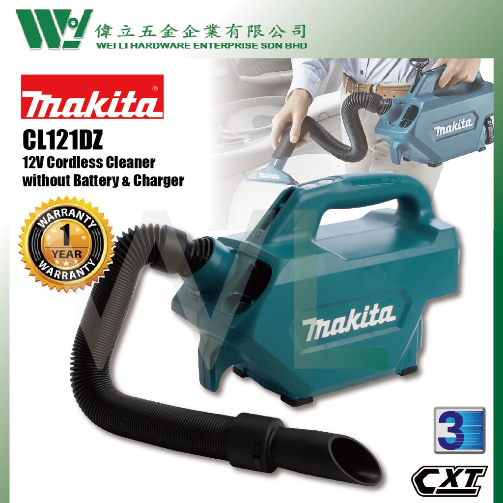 Makita CL121DZ Cordless Cleaner 12V / cordless vacuum cleaner vacuum