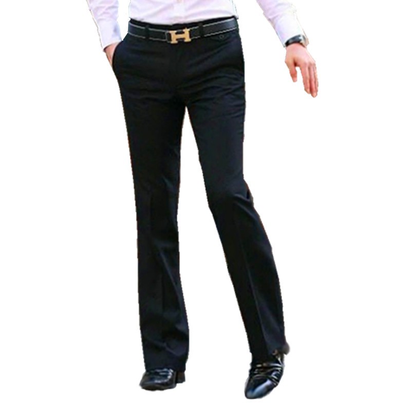 mens polyester bell bottom pants