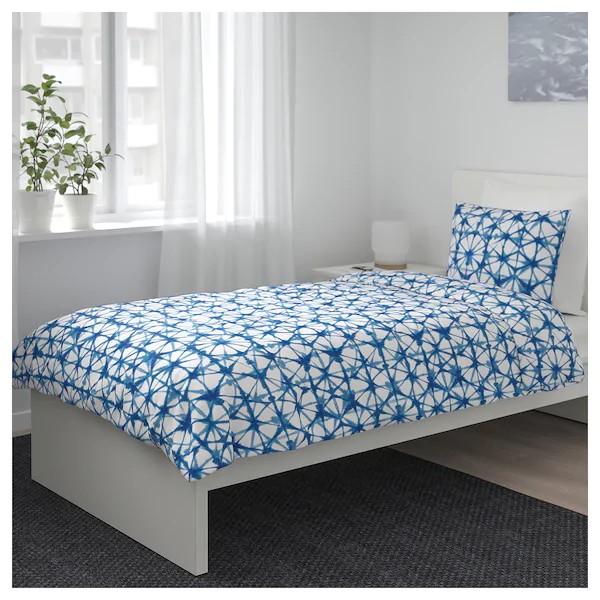 Twin Duvet Cover W Pillowcase Bed Set, Ikea Twin Bedding