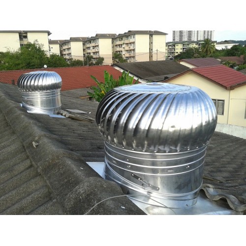 Us Wind Turbine Ventilator 24 Inch With Installation Shopee Malaysia