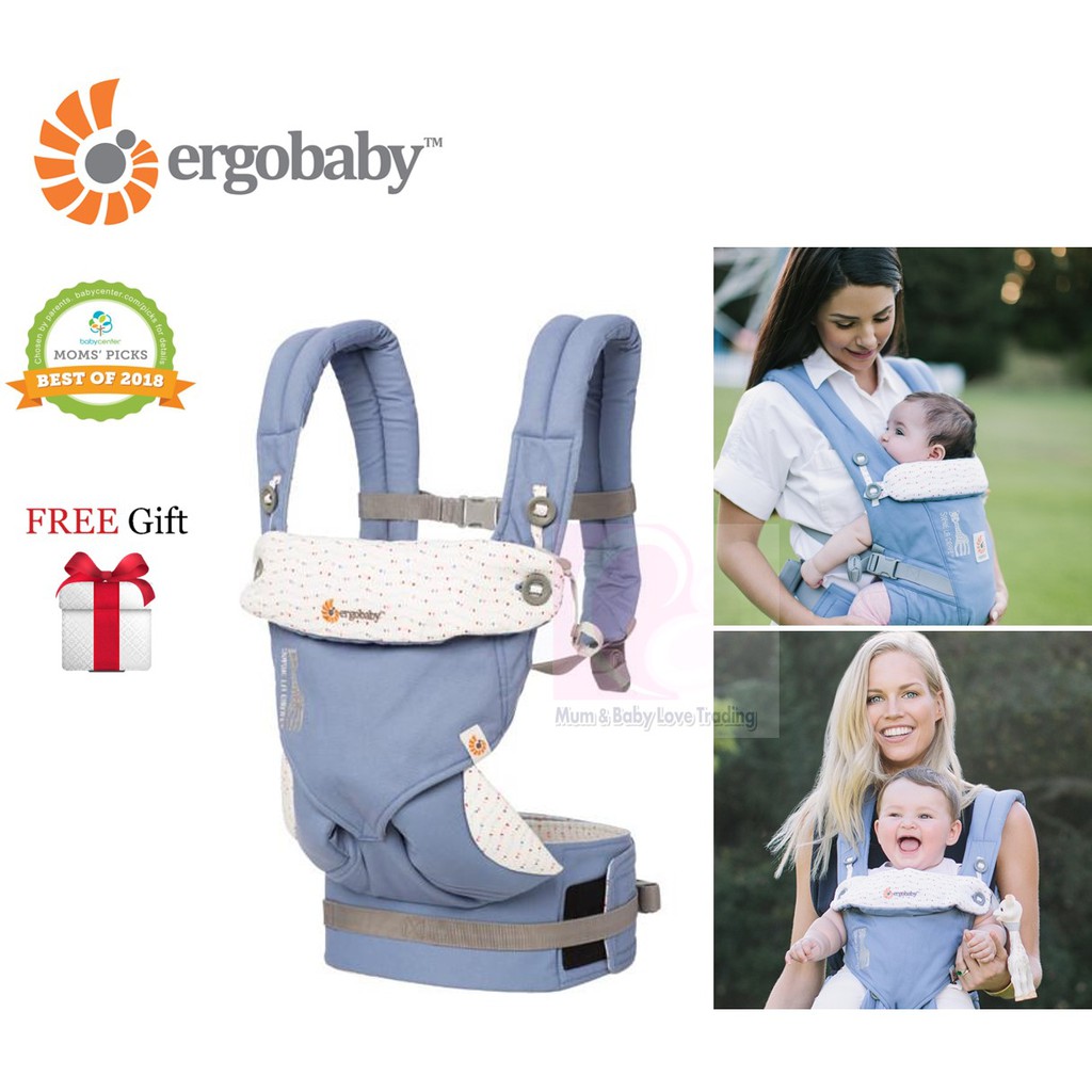 ergobaby 360 la girafe