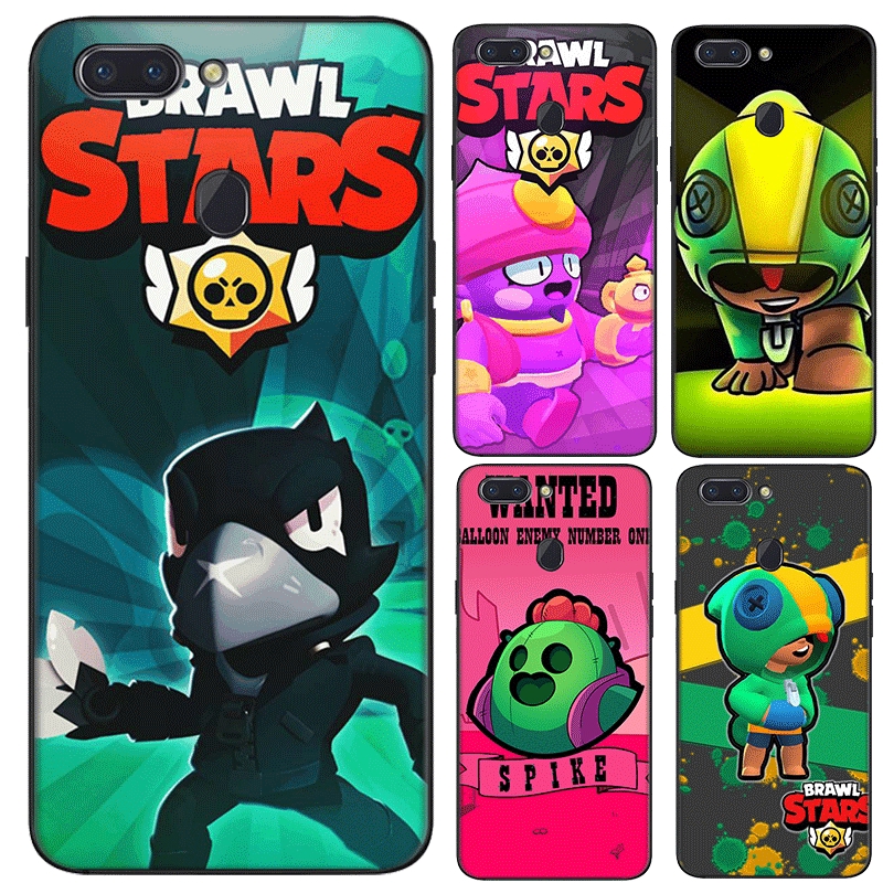 Phone Case Brawl Stars Crow Leon Spike For Oppo Realme X50 X Oppo K3 Xt X2 Oppo K5 5 Pro Q 5 X Lite Cover Shopee Malaysia