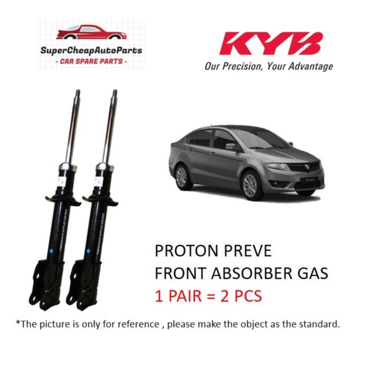 Original Kyb Kayaba Proton Preve Front Absorber Gas 1 Pair Shopee Malaysia