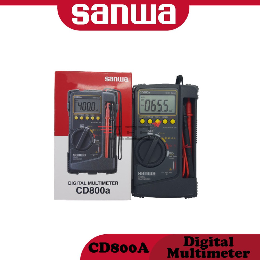 Sanwa CD800a Digital Multimeter (Original) Shopee Malaysia