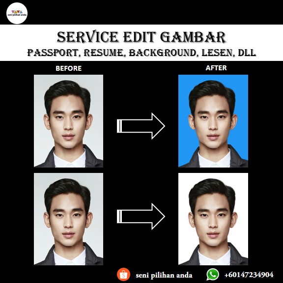 Buy 18 Rtp Service Edit Gambar Passport Resume Background Lesen Dll Seetracker Malaysia