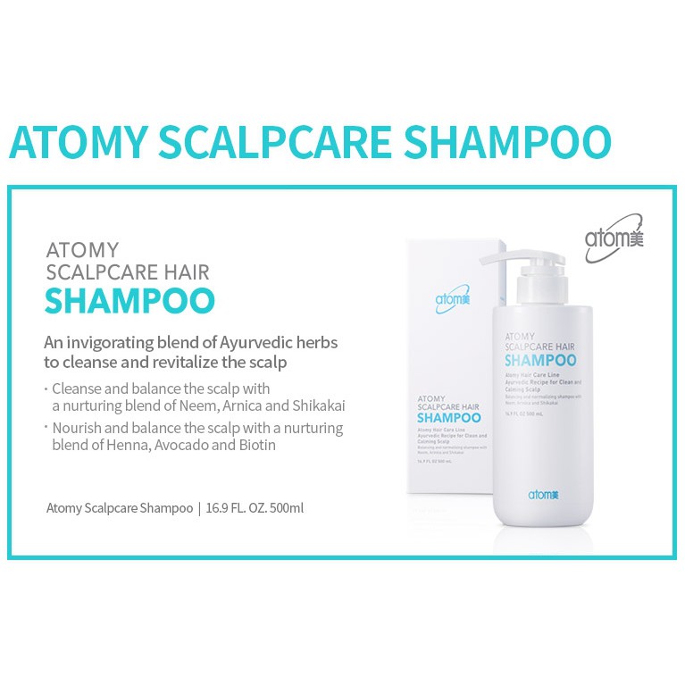 Buy [Atomy] Scalpcare Shampoo 500ml  SeeTracker Malaysia