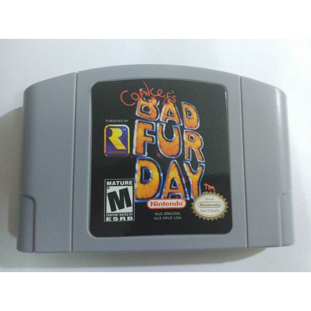 conker's bad fur day cartridge