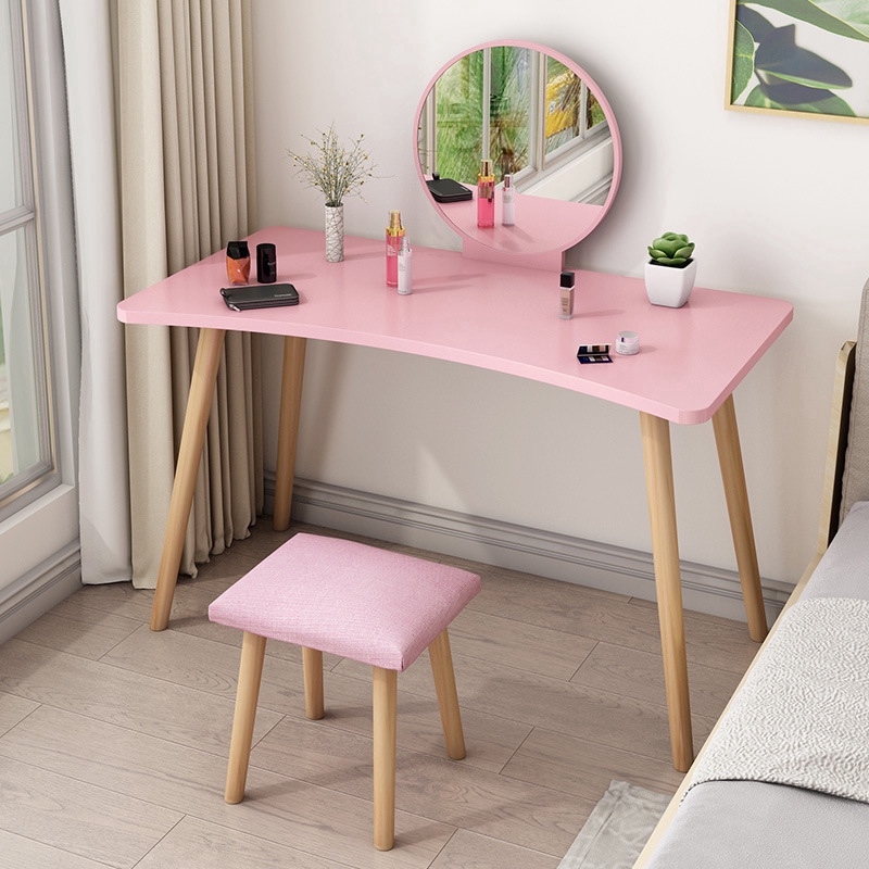 Woman Dresser Bedroom Flip Desk Makeup Table For Girl Bedside