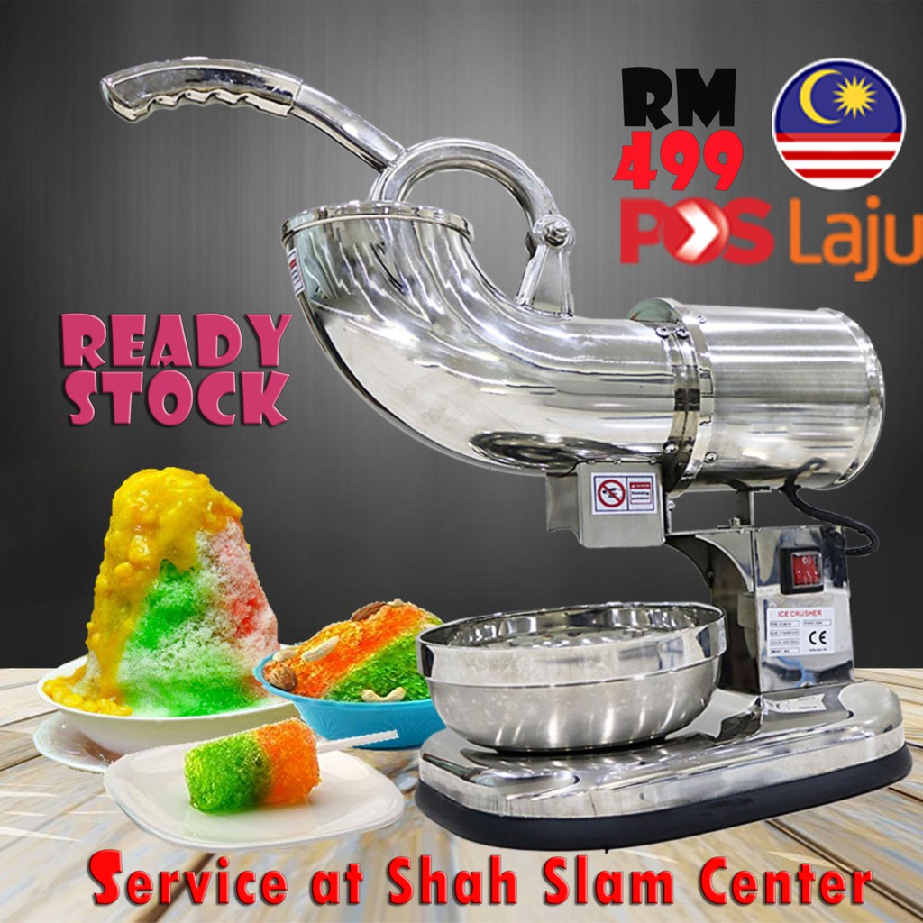 Ice Crusher Industrial Heavy Duty Abc Maker Cendol Zy Sb114 200w Rm550 Shopee Malaysia