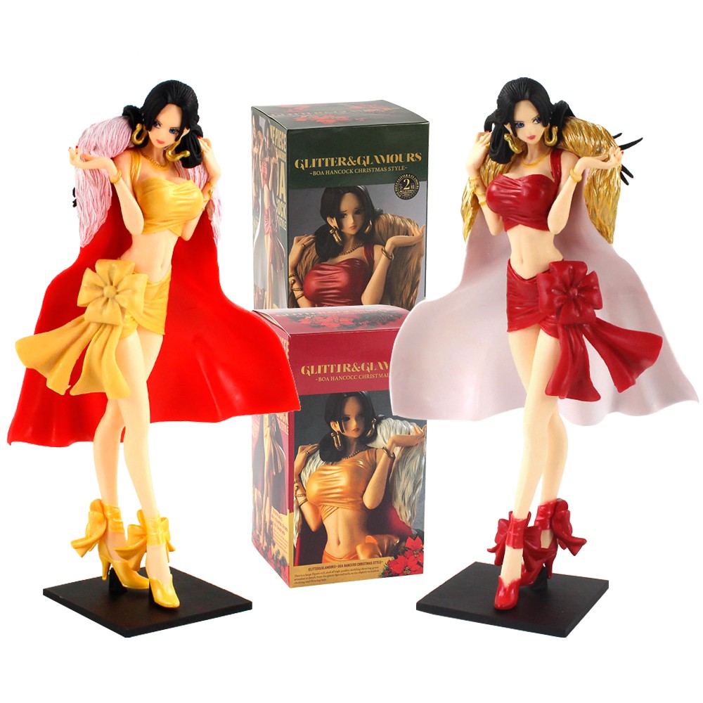Anime One Piece Pvc Action Figure Toy Model Boa Hancock 2styles 24cm Shopee Malaysia