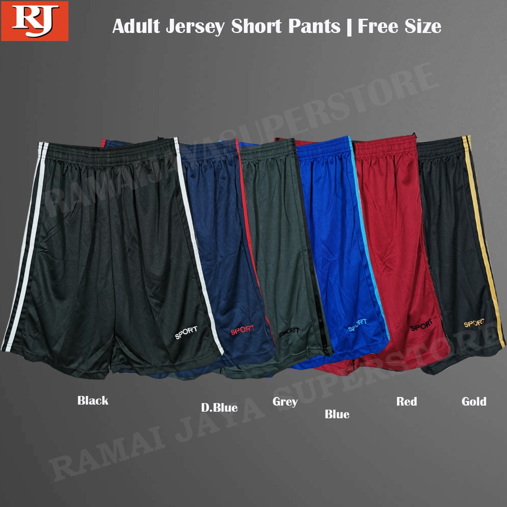 ?HOT&WHOLESALE? Sport Seluar Pendek UNISEX JERSEY SHORT PANTS ( Seluar Pendek Jersey)