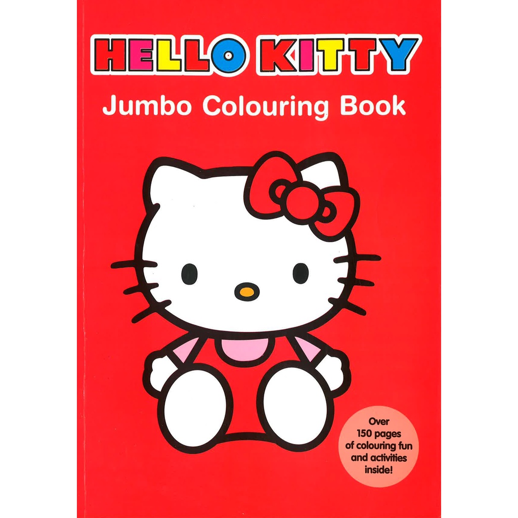 (BBW) Hello Kitty Jumbo Colouring Book (ISBN: 9781847504807) | Shopee