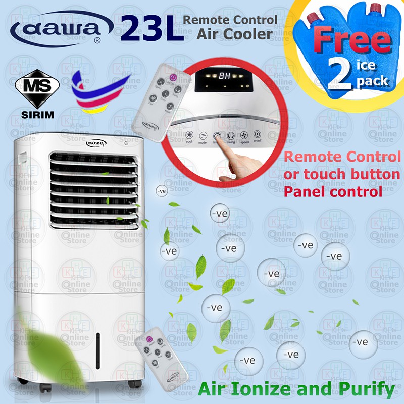 Dawa 23L Air Cooler with Ionizer also as Air Humifier and Air Purifier AC-3000