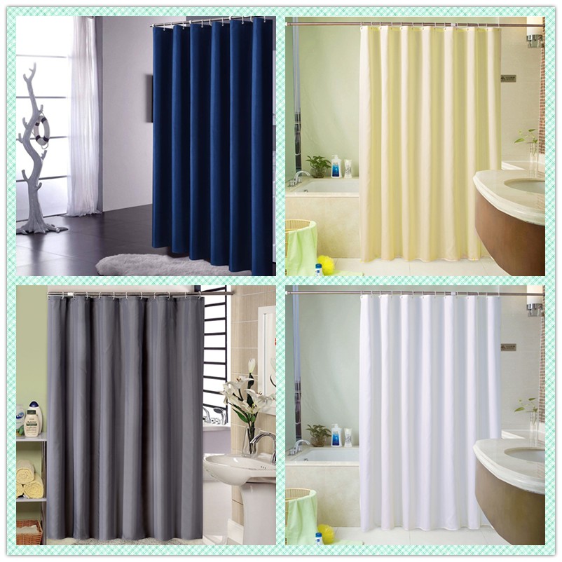 black and white bathroom shower curtain