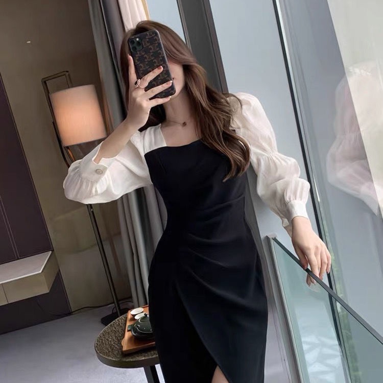 Elegant Korean Black Dress | ubicaciondepersonas.cdmx.gob.mx