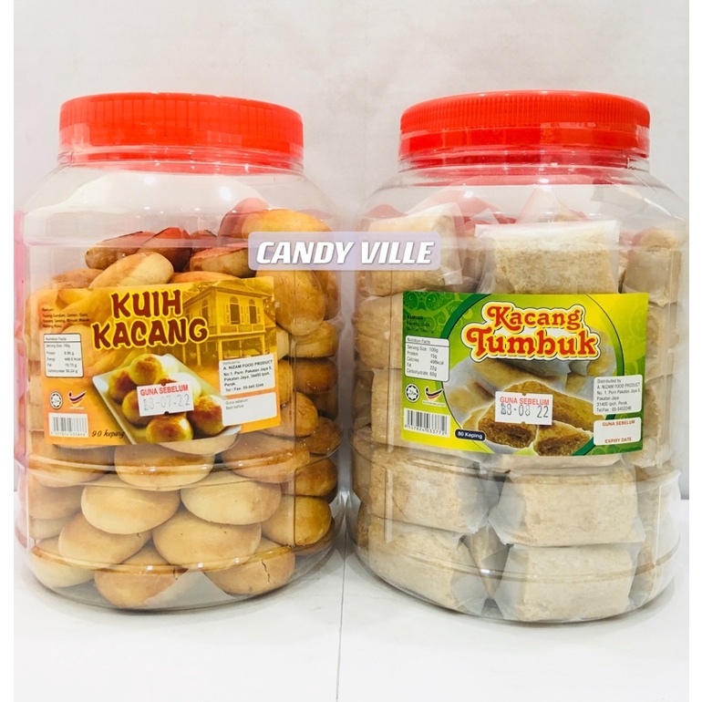 Buy Kuih Kacang 90 Pcs Kacang Tumbuk 80 Pcs Seetracker Malaysia