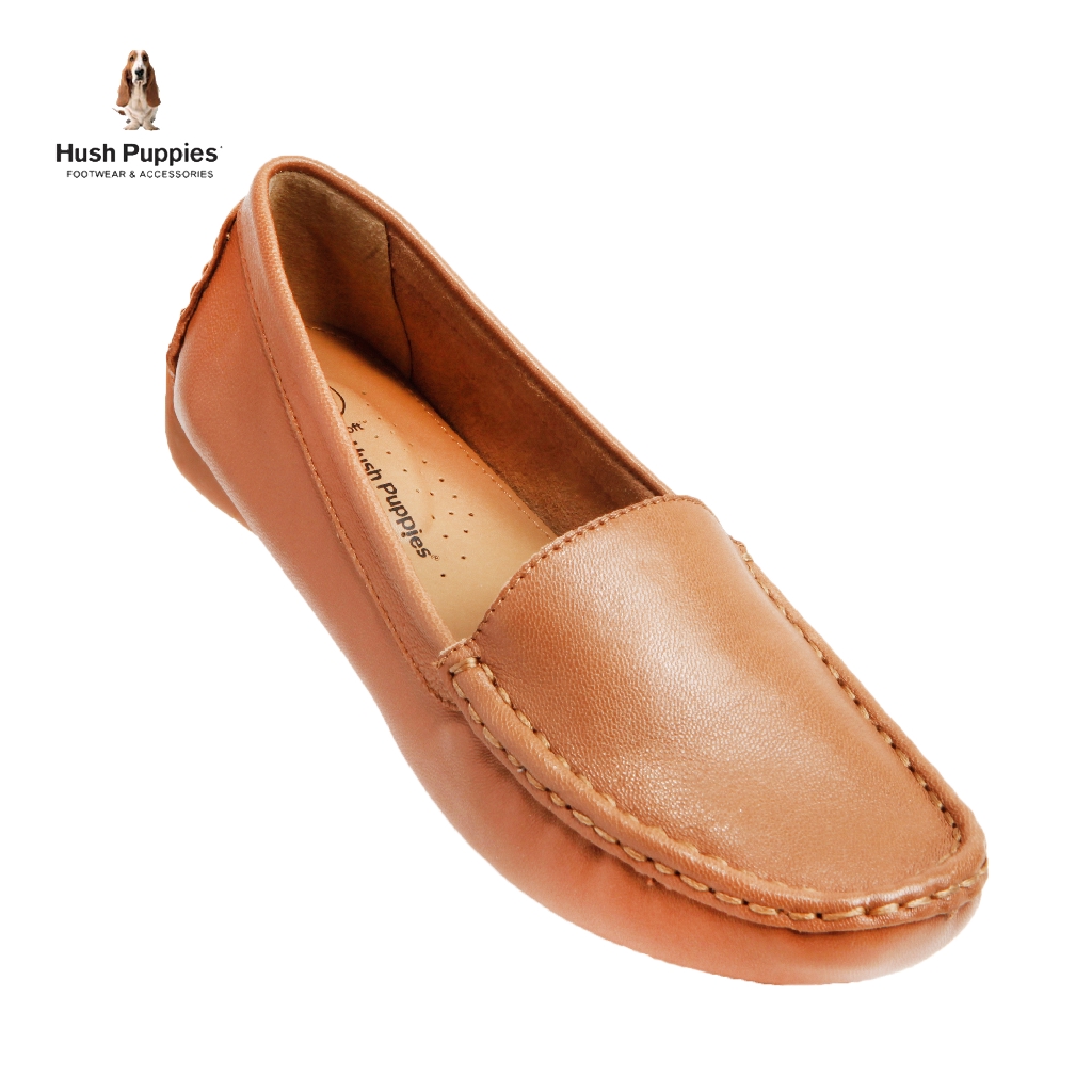 hush puppies tan shoes