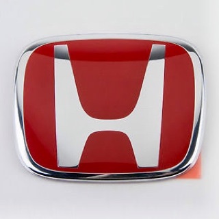 2 pcs Honda HRV Type R Logo Emblem | High Quality Chrome Edge | Stylish ...