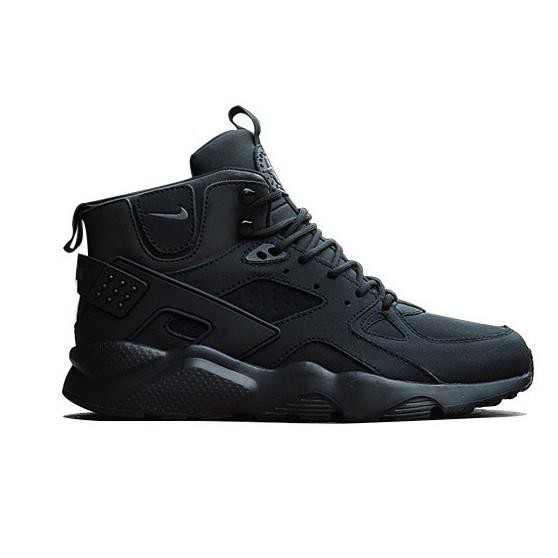 huaraches black high top