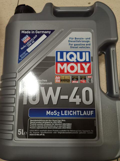 (With Original Oil Filter) Liqui Moly MoS2 Leichtlauf 