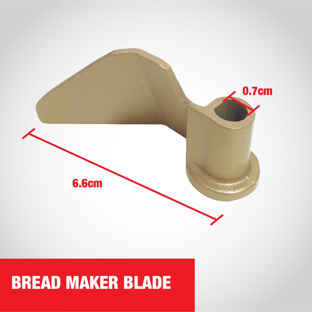 Mugen Bread Maker Kneading Blade, Replacement Blade, Spareparts, Bread Maker Part