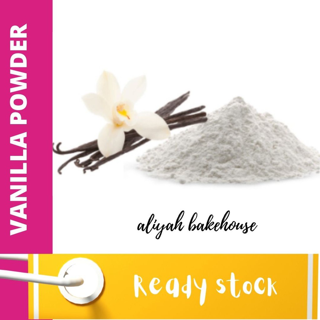 Vanilla Powder / Serbuk Vanilla Halal 50g / 100g Shopee Malaysia