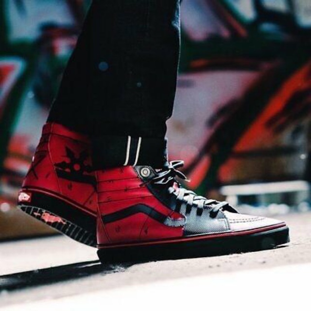 vans x deadpool