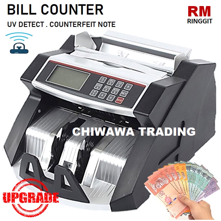 Money Counter Bank Notes Cash Worldwide Currency Bill Counting Machine