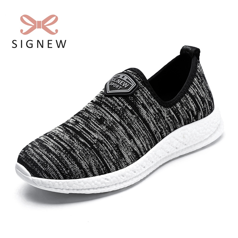 old people walking shoes