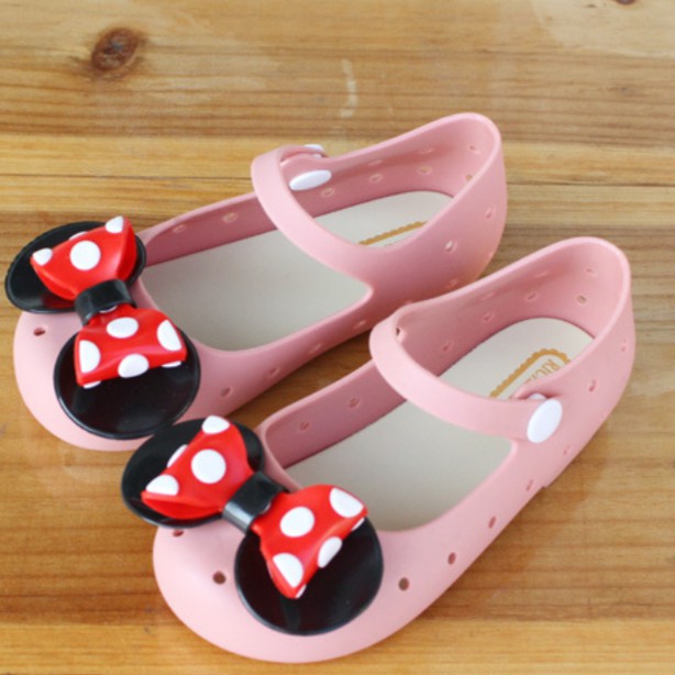 mickey mouse jelly shoes