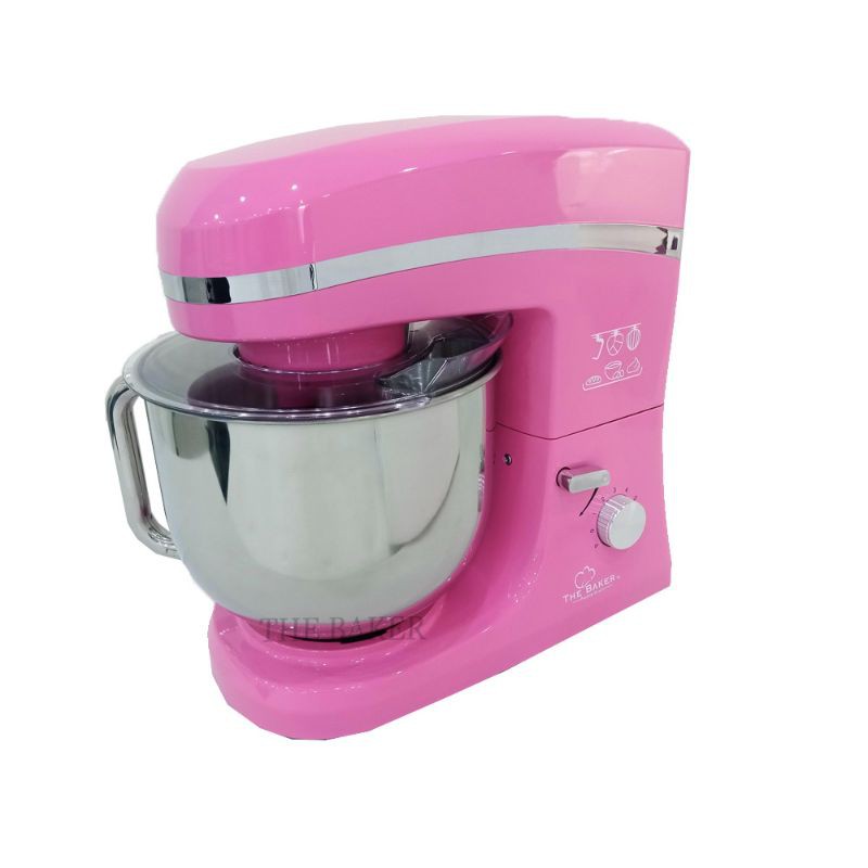 The Baker Stand Mixer ESM-989 Pink (6.5L) 1000w Motor Power Bestseller Mixers Pengadun Home Bake Cake Cookies Kuih