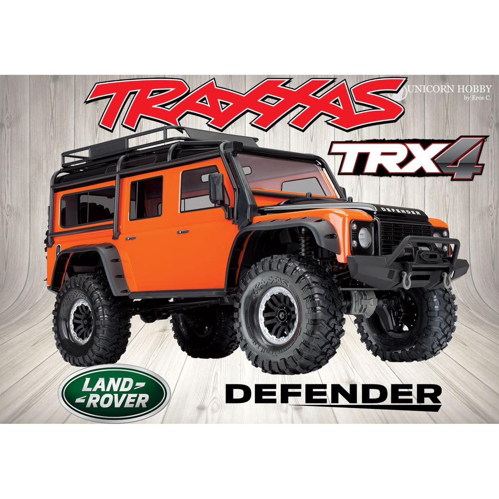 traxxas range rover defender