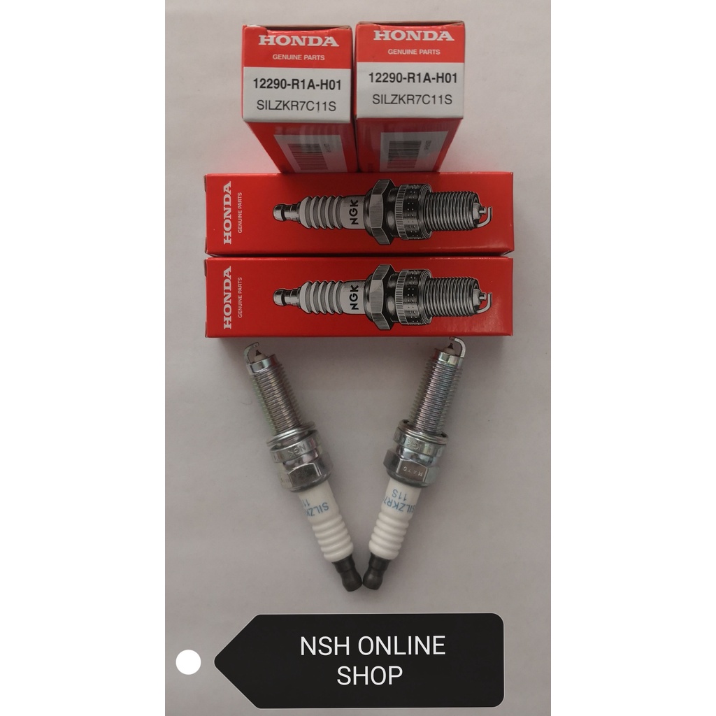 Iridium Spark Plug (Honda Oem) for Accord T2A 2.0 Civic FB TRO 1.8  2.0 FC  TEA 1.8 CRV SWA HRV SILZKR7C-11S (1set=4pcs) | Shopee Malaysia