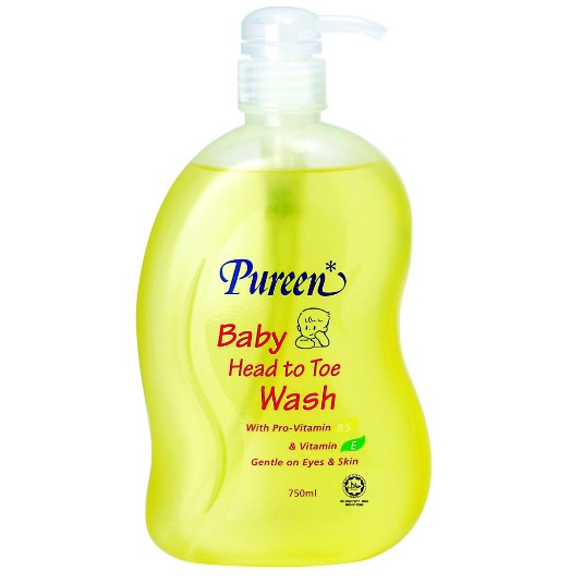 pureen baby head to toe wash